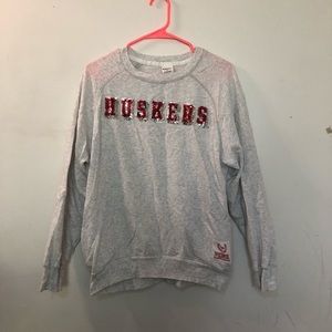 Vs PINK Husker crew neck
